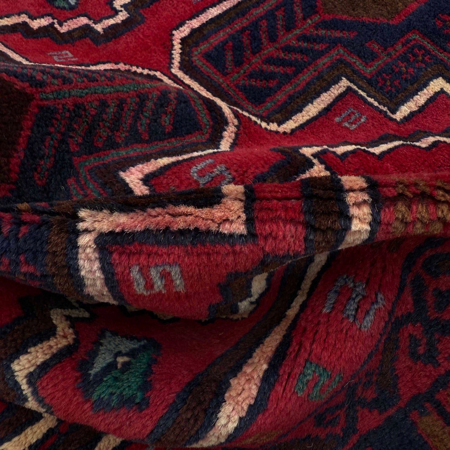 Red Color Baluchi Rug 2' 10" x 4' 6" (ft) -No W36704