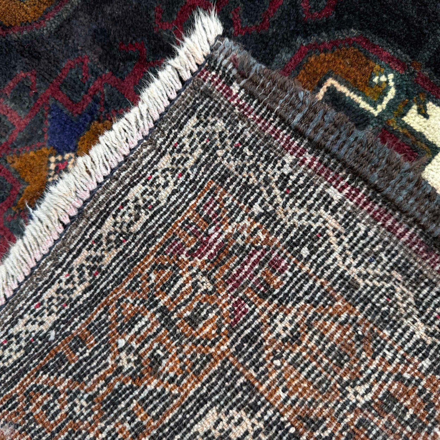 Multi Color Baluchi Rug 4' 8" x 8' 11" (ft) - No. W36716