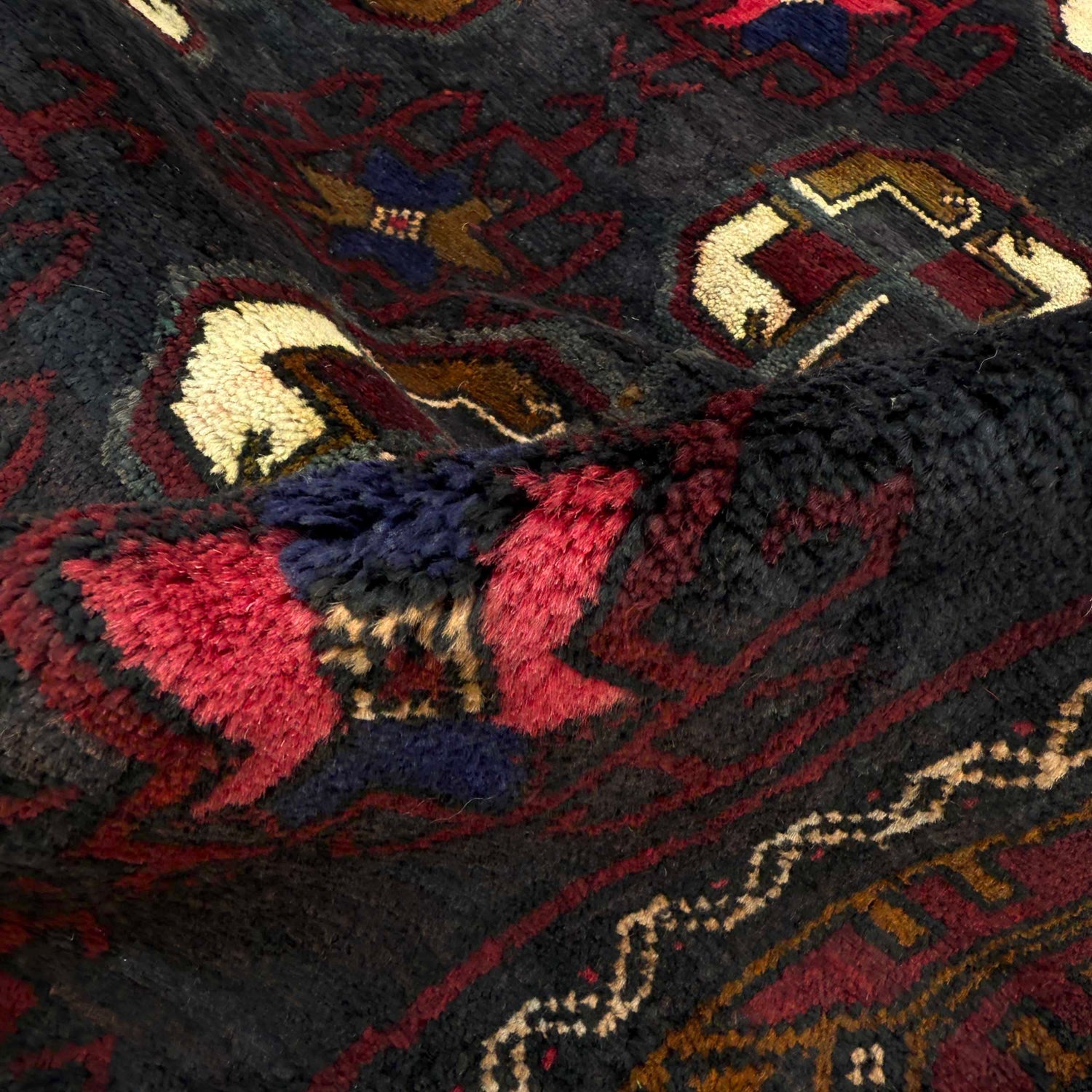 Multi Color Baluchi Rug 4' 8" x 8' 11" (ft) - No. W36716