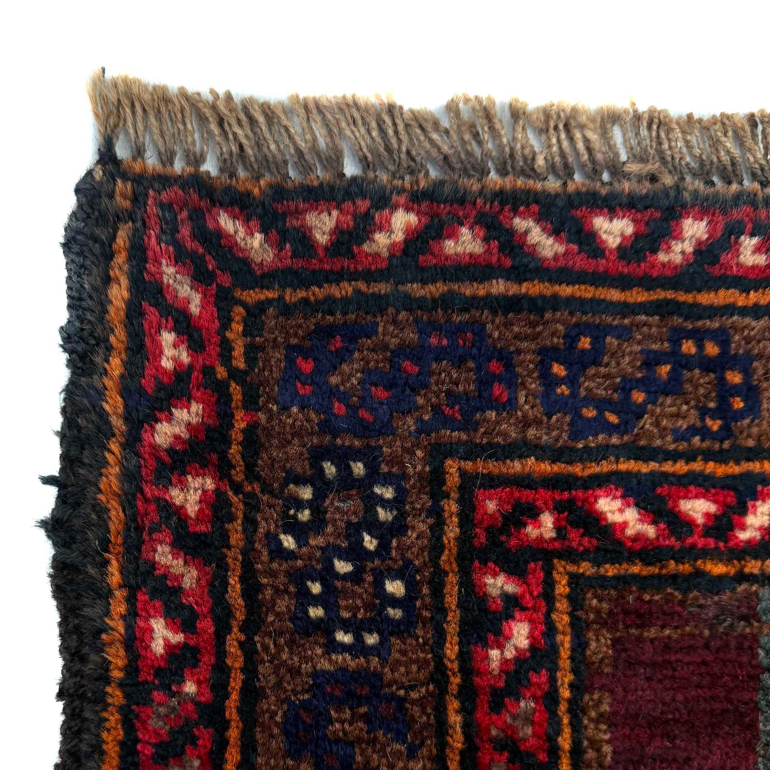Multi Color Baluchi Rug 3' 7" x 6' 0" (ft) - No. W36718