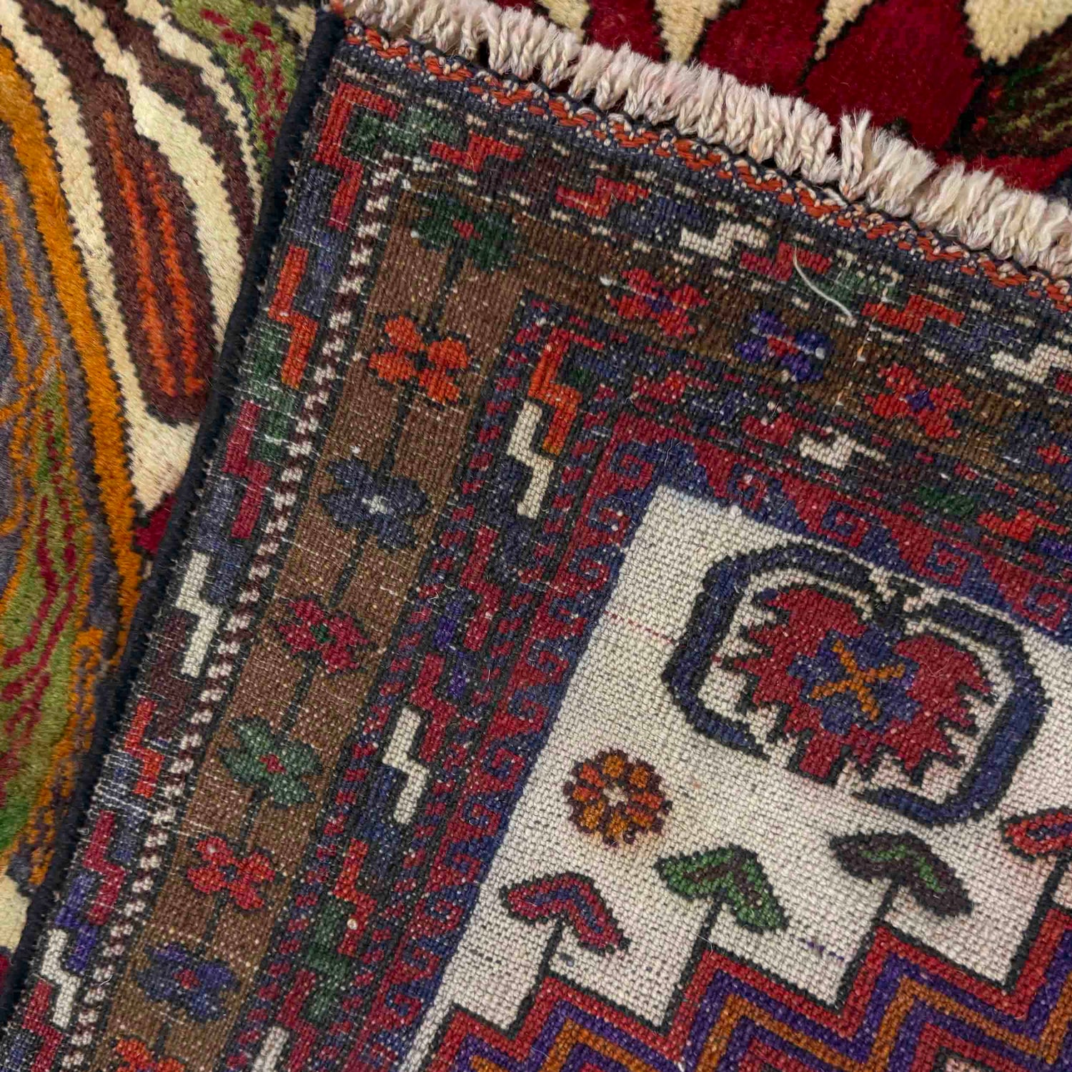 Tribal Baloch Rug 3' 5" x 4' 8" (ft) -No W36721