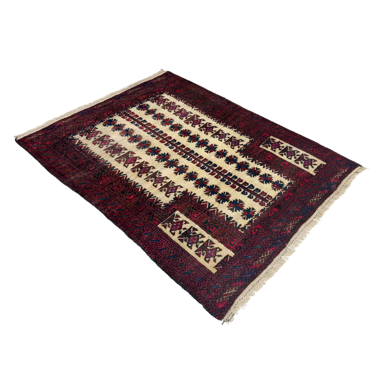 Fine Quality Prayer Rug 2' 9" x 4' 0" (ft) - No. W36725