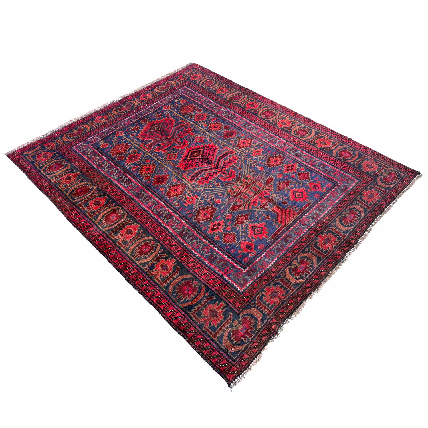 Handmade Baluchi Rug 4' 0" x 4' 11" (ft) - No. W36727