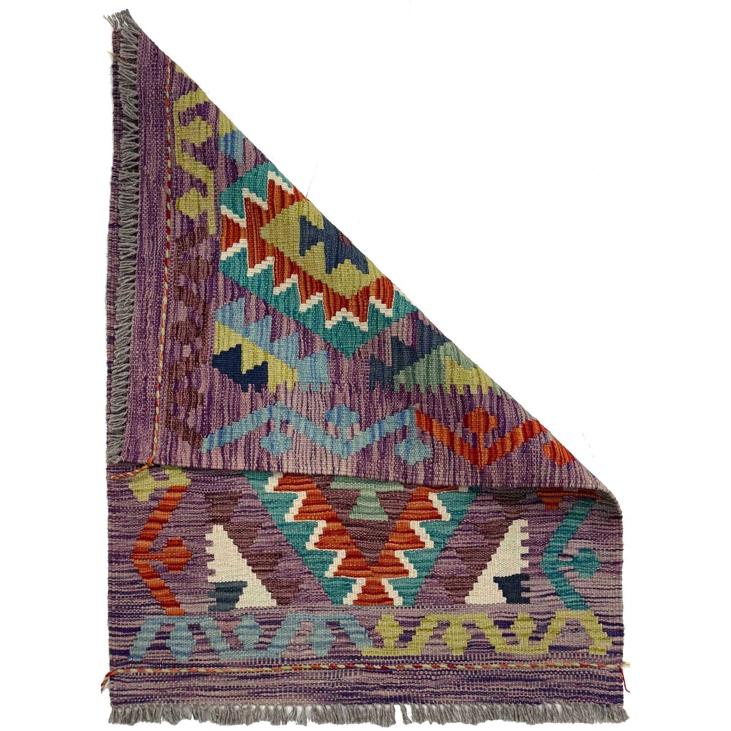 Handmade Vegetable Kilim 2' 2" x 3' 0" (ft) - No. W36747