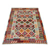 Handmade Vegetable Kelim 5' 1" x 6' 7" (ft) - No. W36768