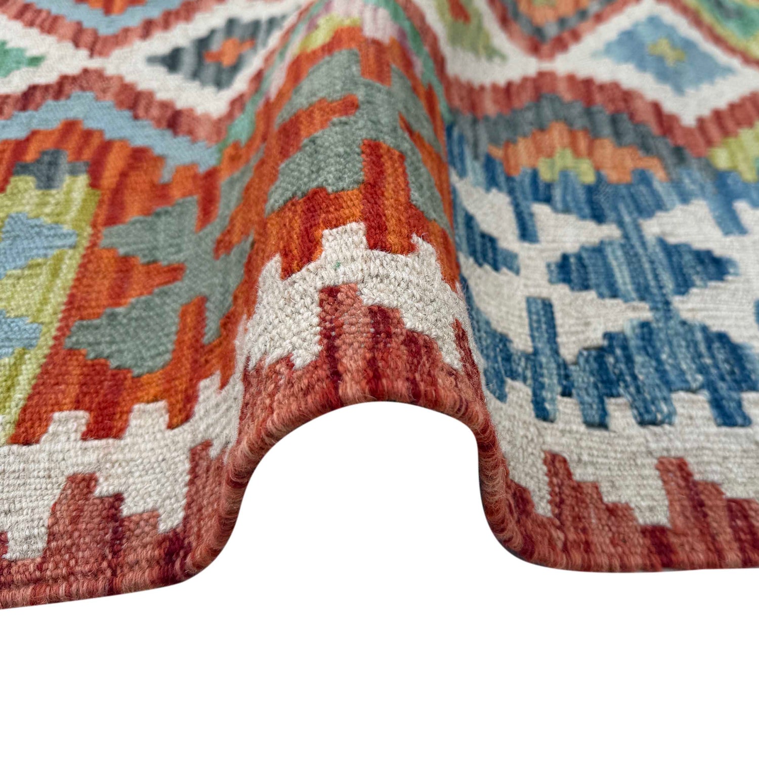 Handmade Vegetable Kilim 3' 3" x 4' 11" (ft) - No. W36807