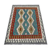 Handmade Vegetable Kilim 4' 1" x 5' 11" (ft) - No. W36808