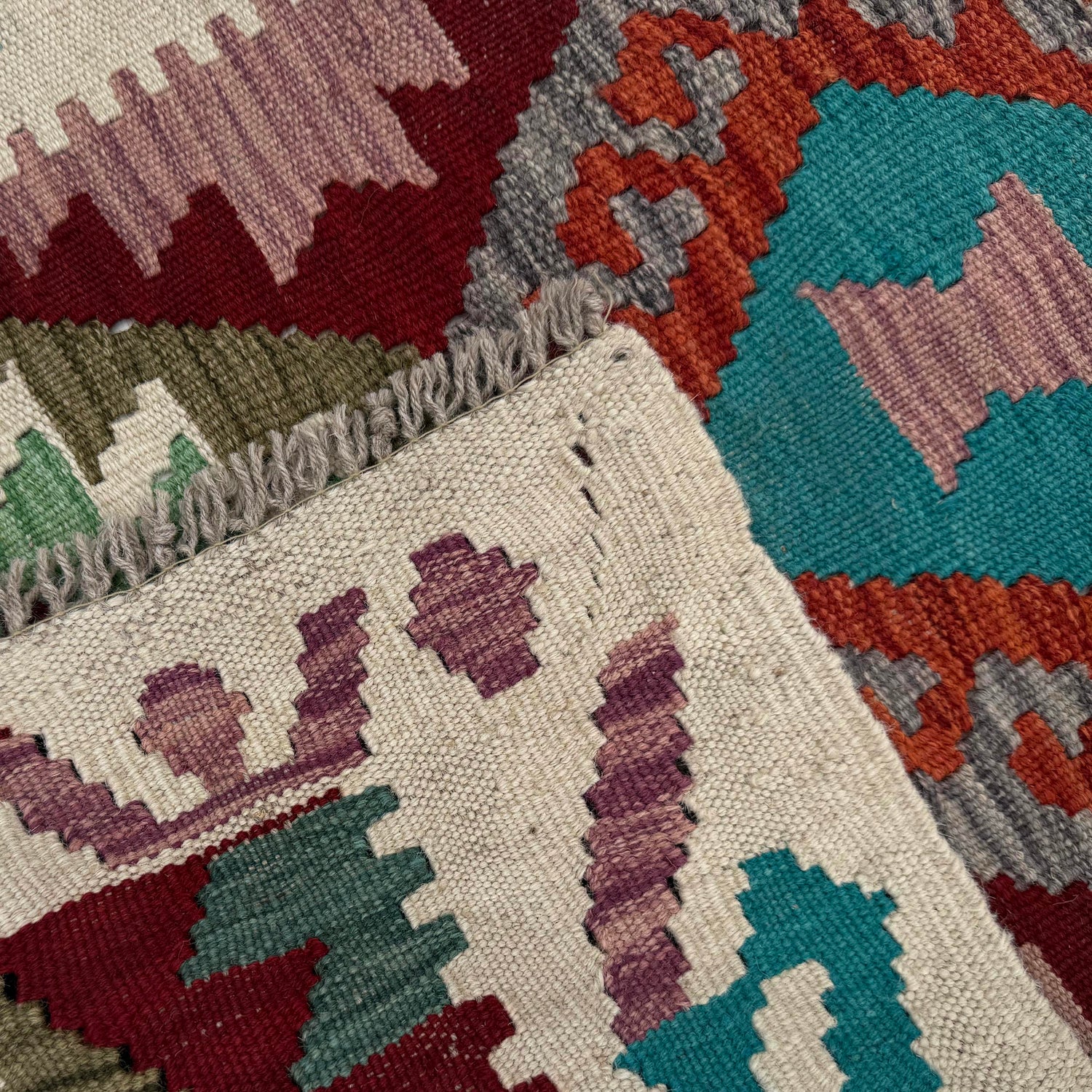 Vegetable Kilim Runner 2' 2" x 5' 4" (ft)- No. W36834