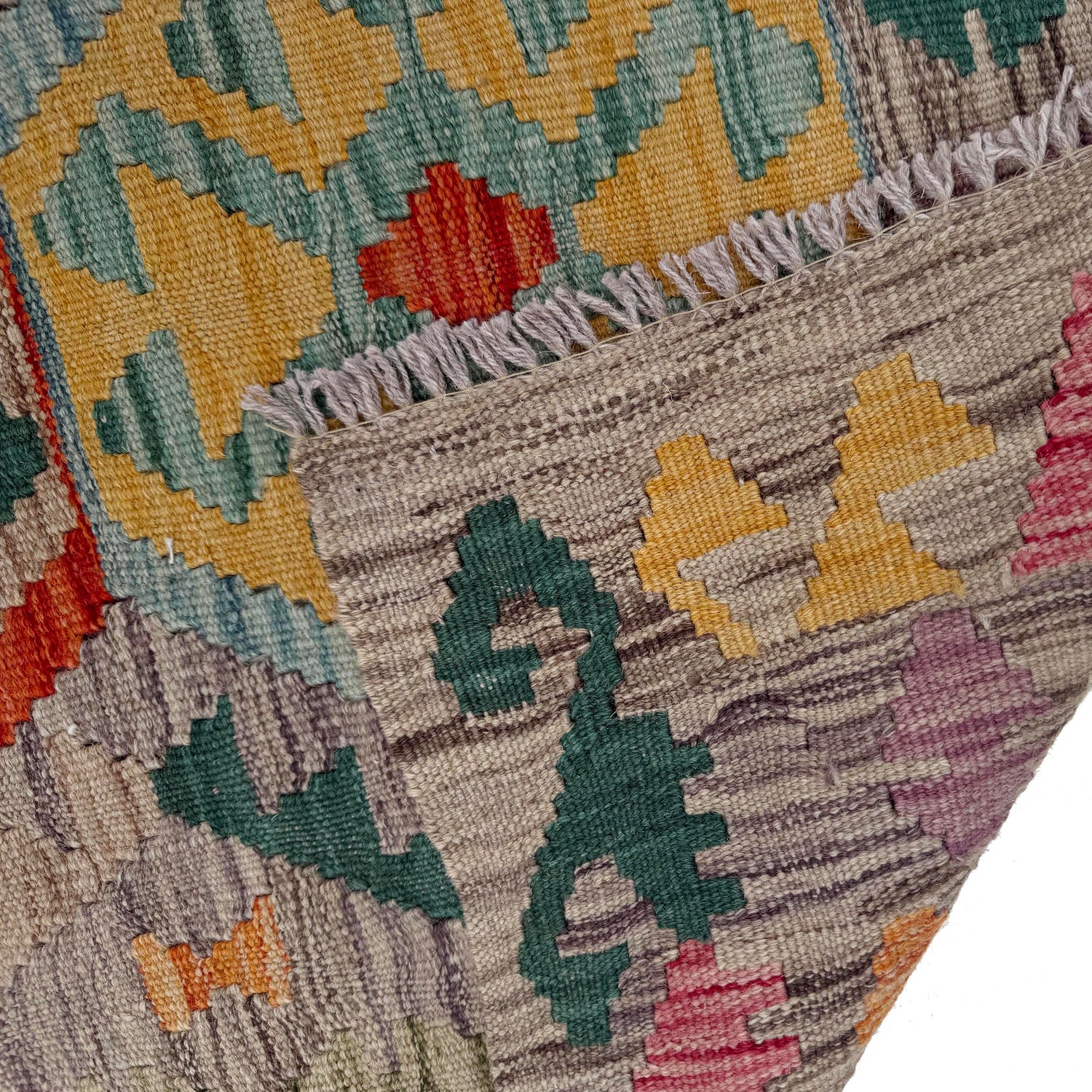 Handmade Vegetable Kelim 2' 7" x 4' 0" (ft) - No. W36836