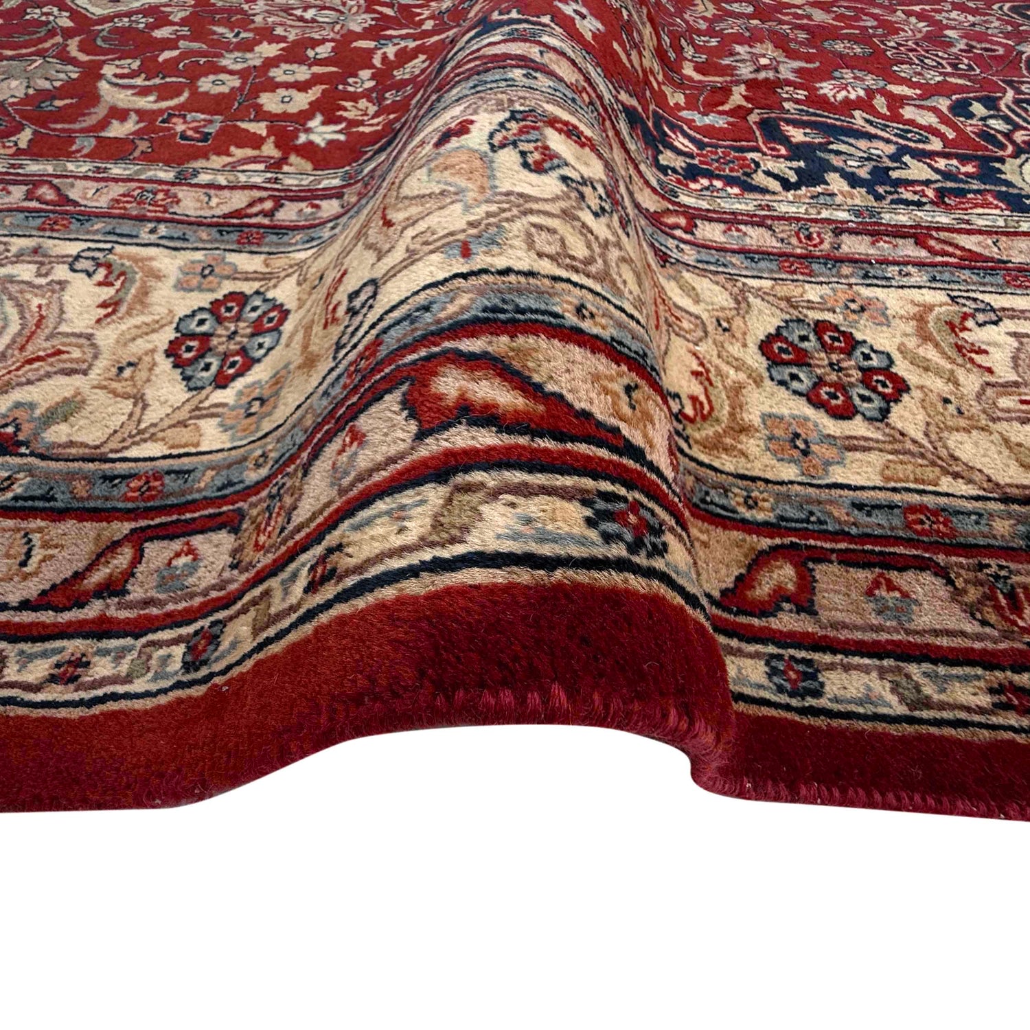 Multi Color Kashan Rug 8' 0" x 11' 10" (ft) - No. W36848