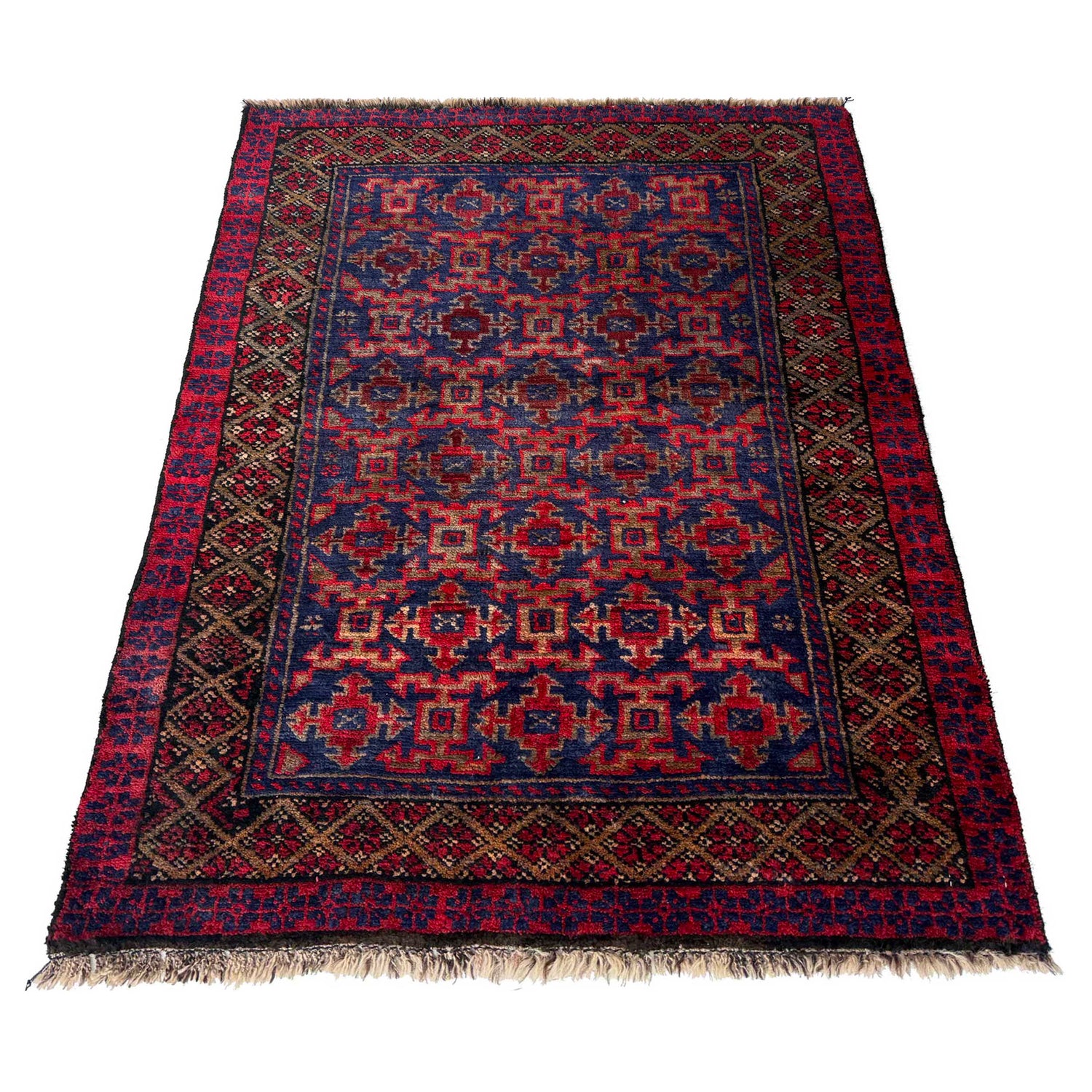 Handmade Balochi Rug 2' 6" x 3' 8" (ft) - No. W36852