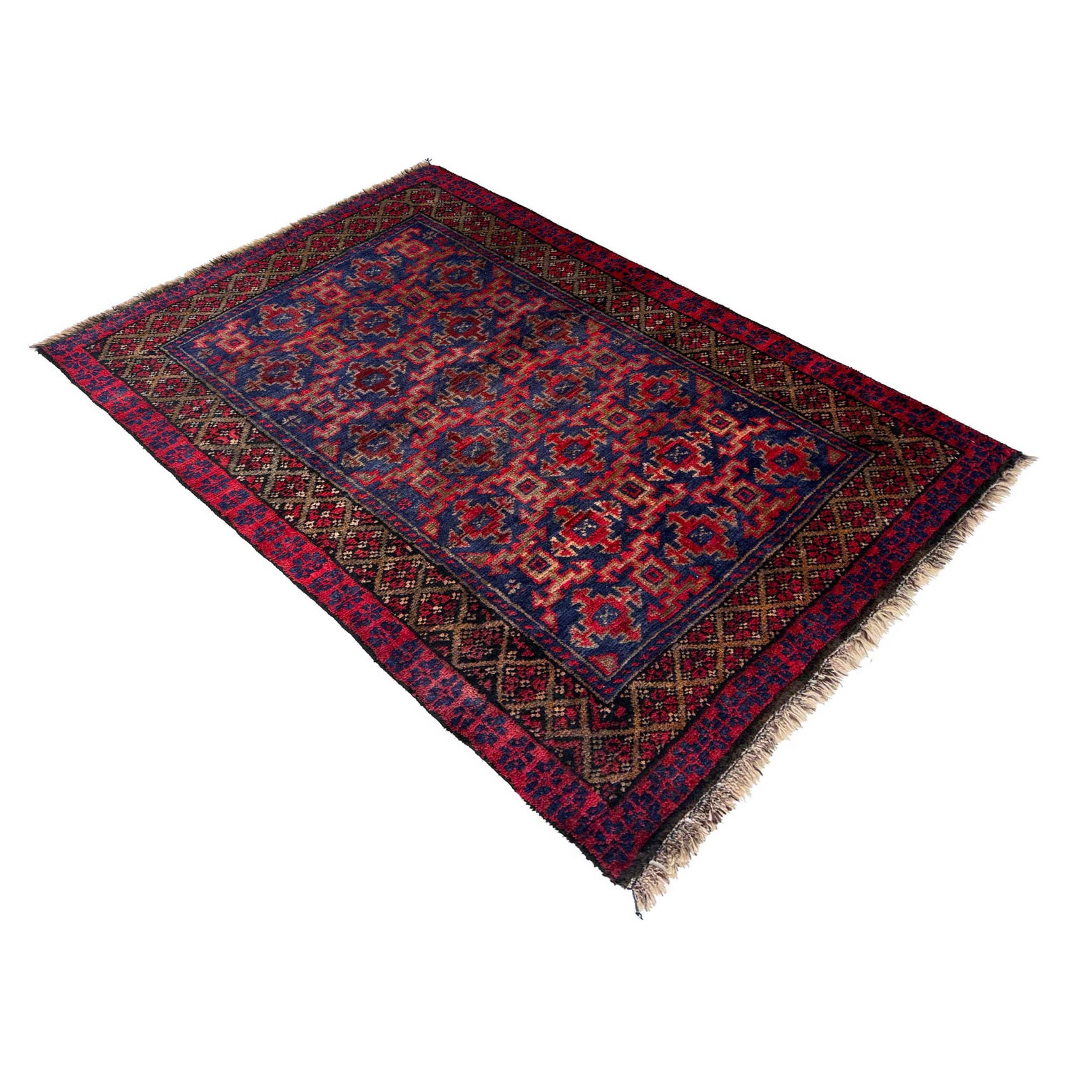 Handmade Balochi Rug 2' 6" x 3' 8" (ft) - No. W36852