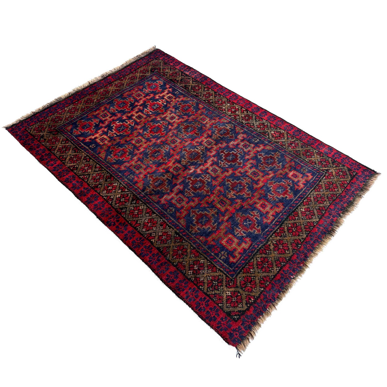 Handmade Balochi Rug 2' 6" x 3' 8" (ft) - No. W36852