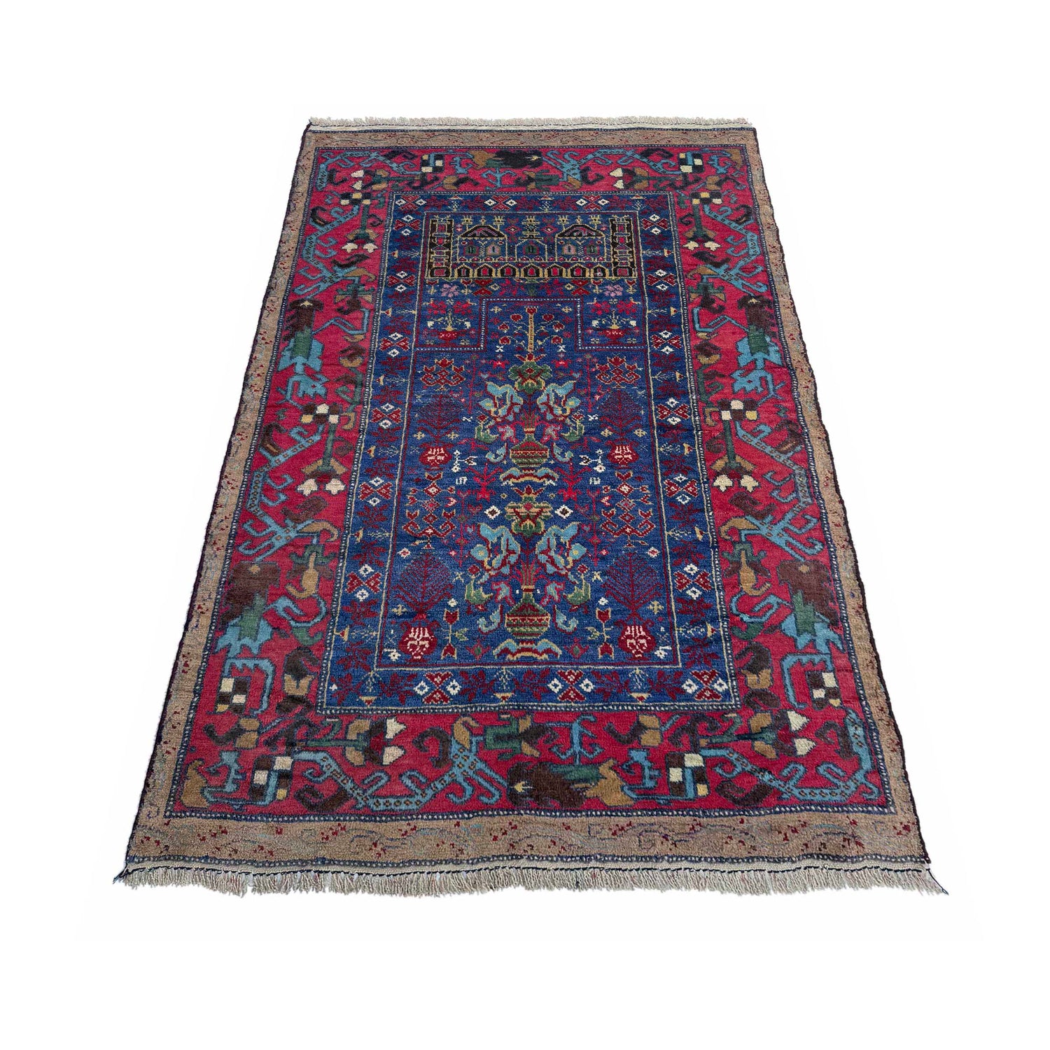 Multi Color Baluchi Rug 2' 9" x 4' 8" (ft) - No. W36855