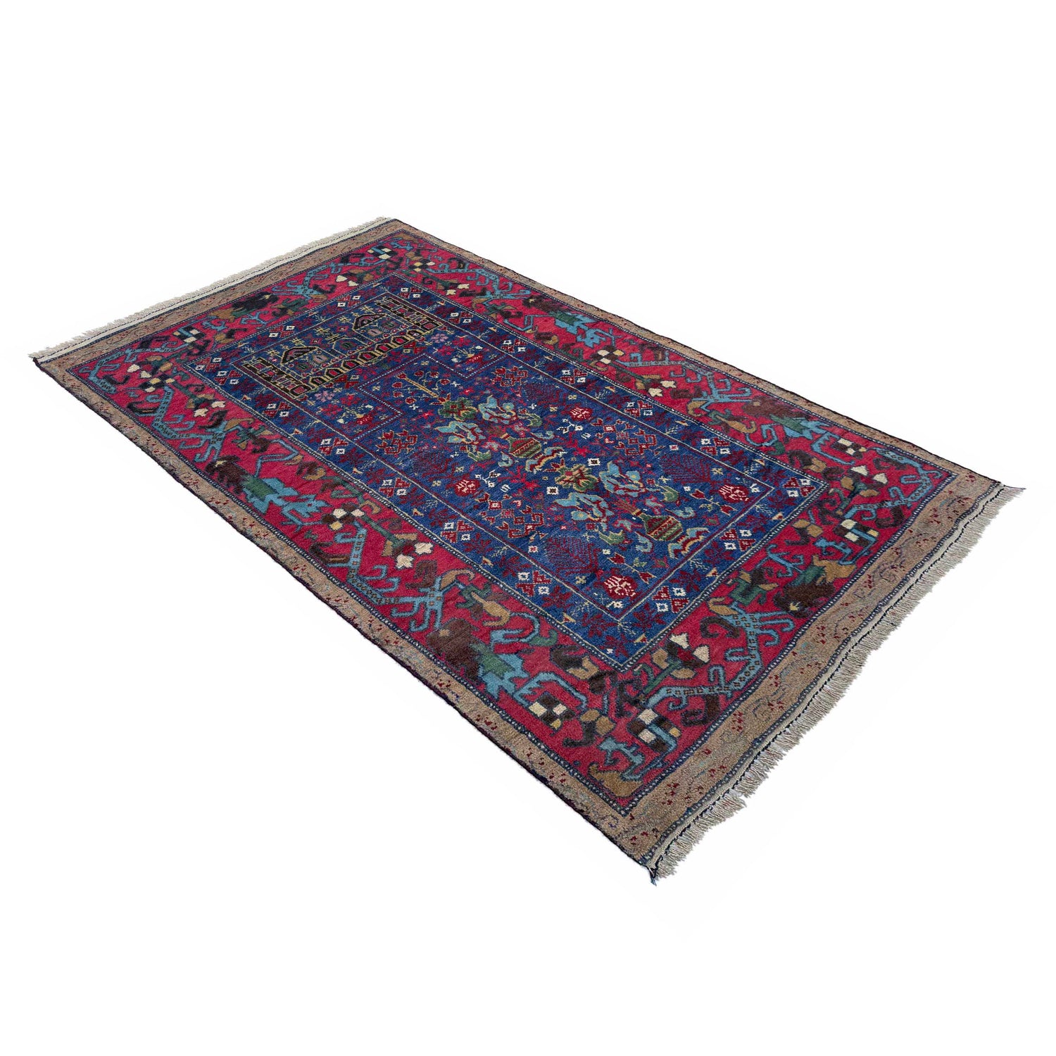 Multi Color Baluchi Rug 2' 9" x 4' 8" (ft) - No. W36855