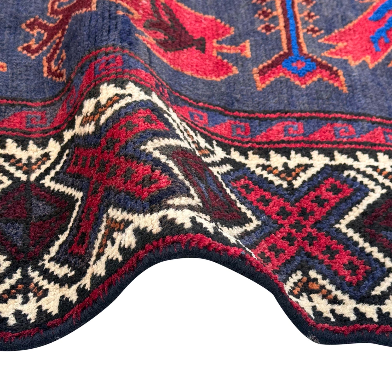 Handmade Baluchi Rug 4' 0" x 5' 6" (ft) - No. W36857