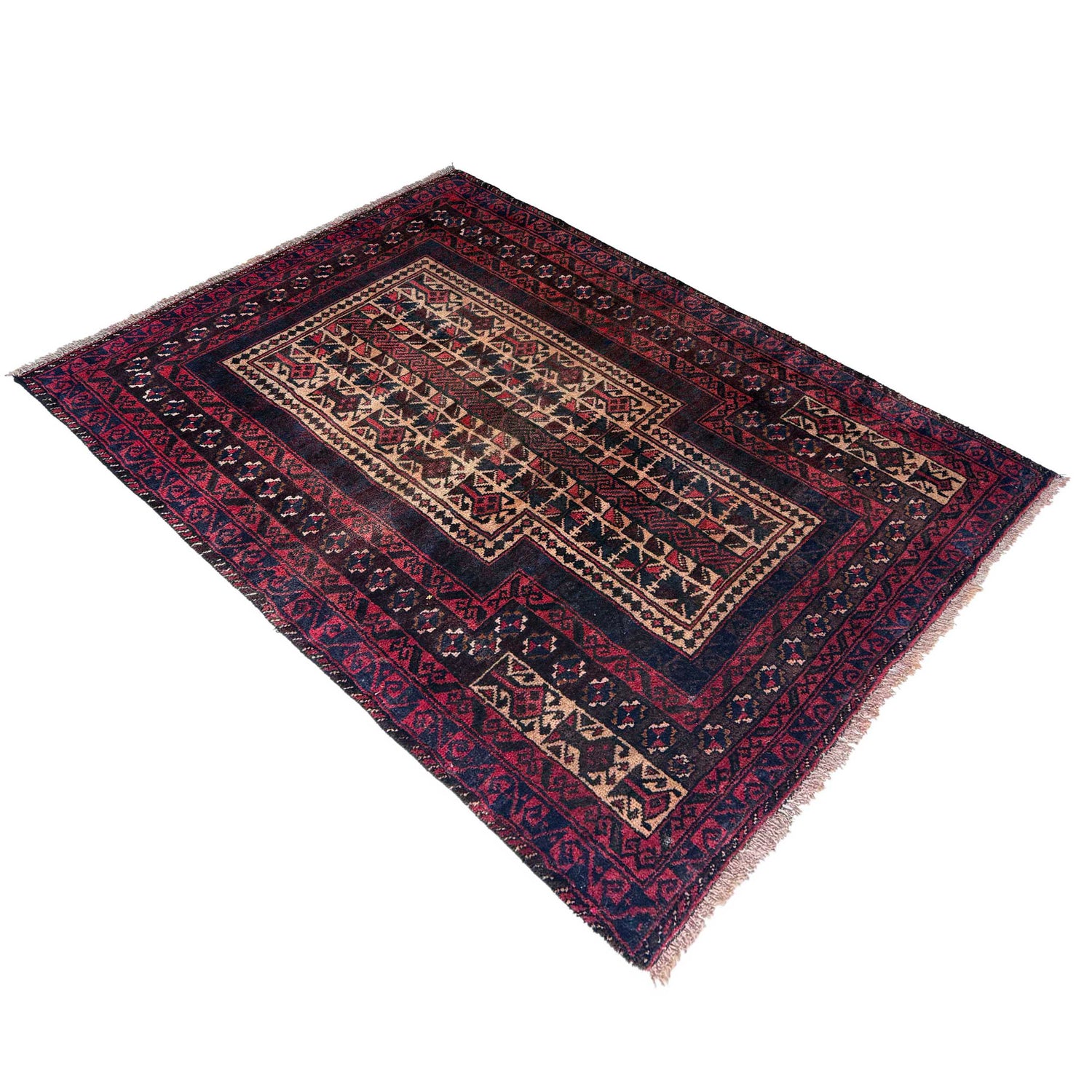Prayer Mat 2' 11" x 4' 4" (ft) - No. W36862
