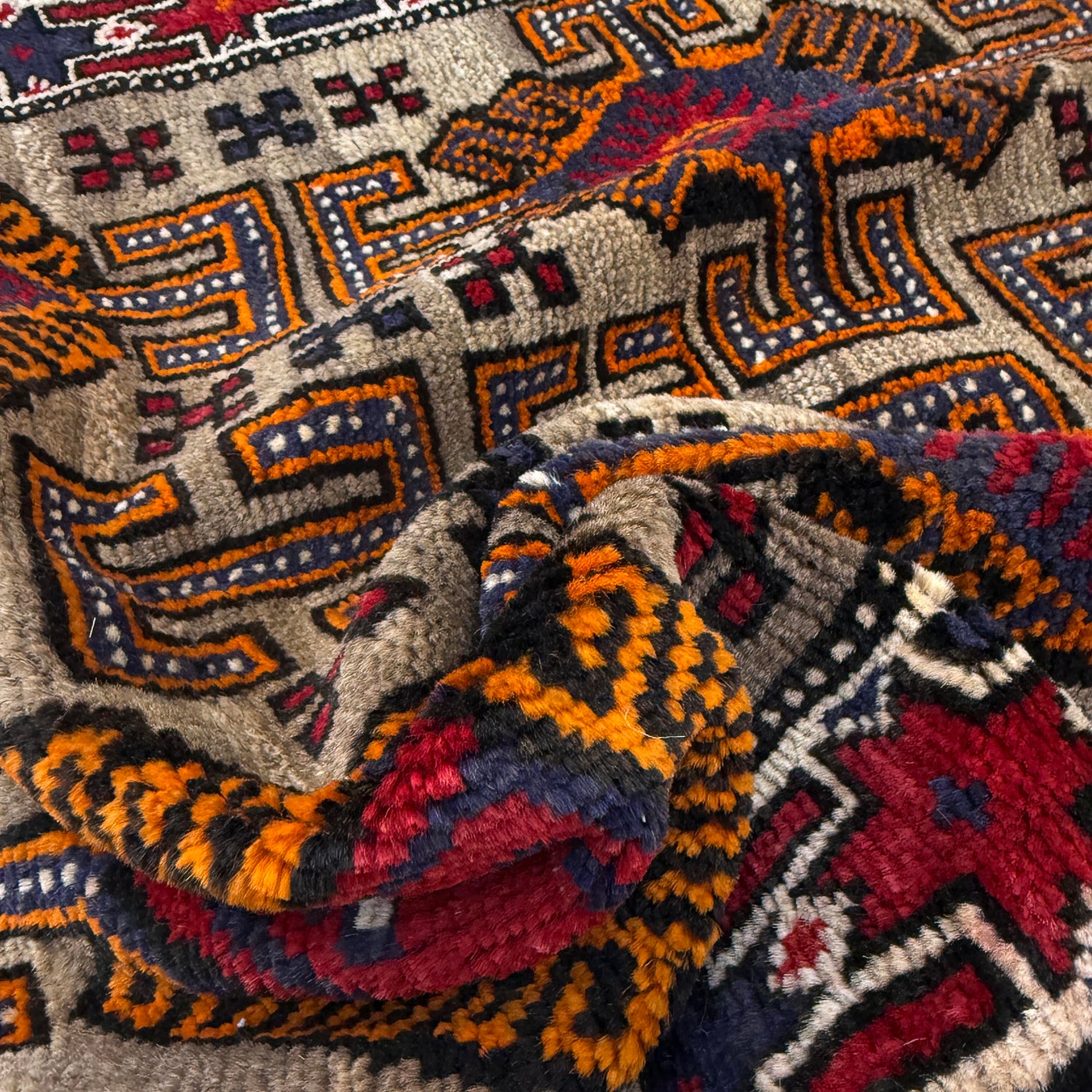 Traditional Baloch Rug 2' 7" x 4' 7" (ft) - No. W37612