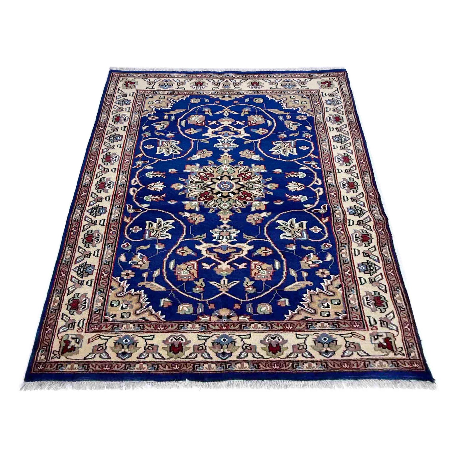 Pakistani Jaldar Carpet 4' 2" x 6' 1" (ft) - No. W38068