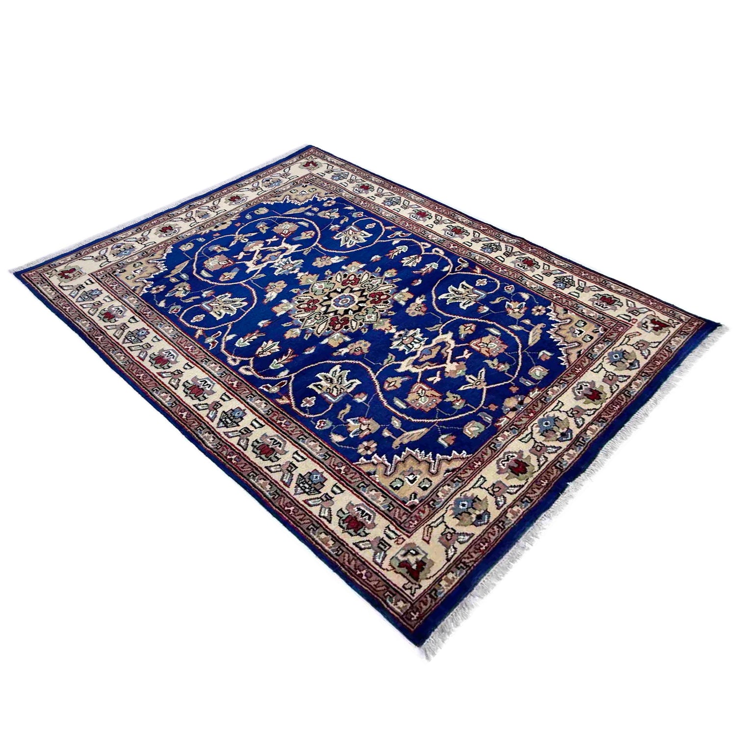 Pakistani Jaldar Carpet 4' 2" x 6' 1" (ft) - No. W38068