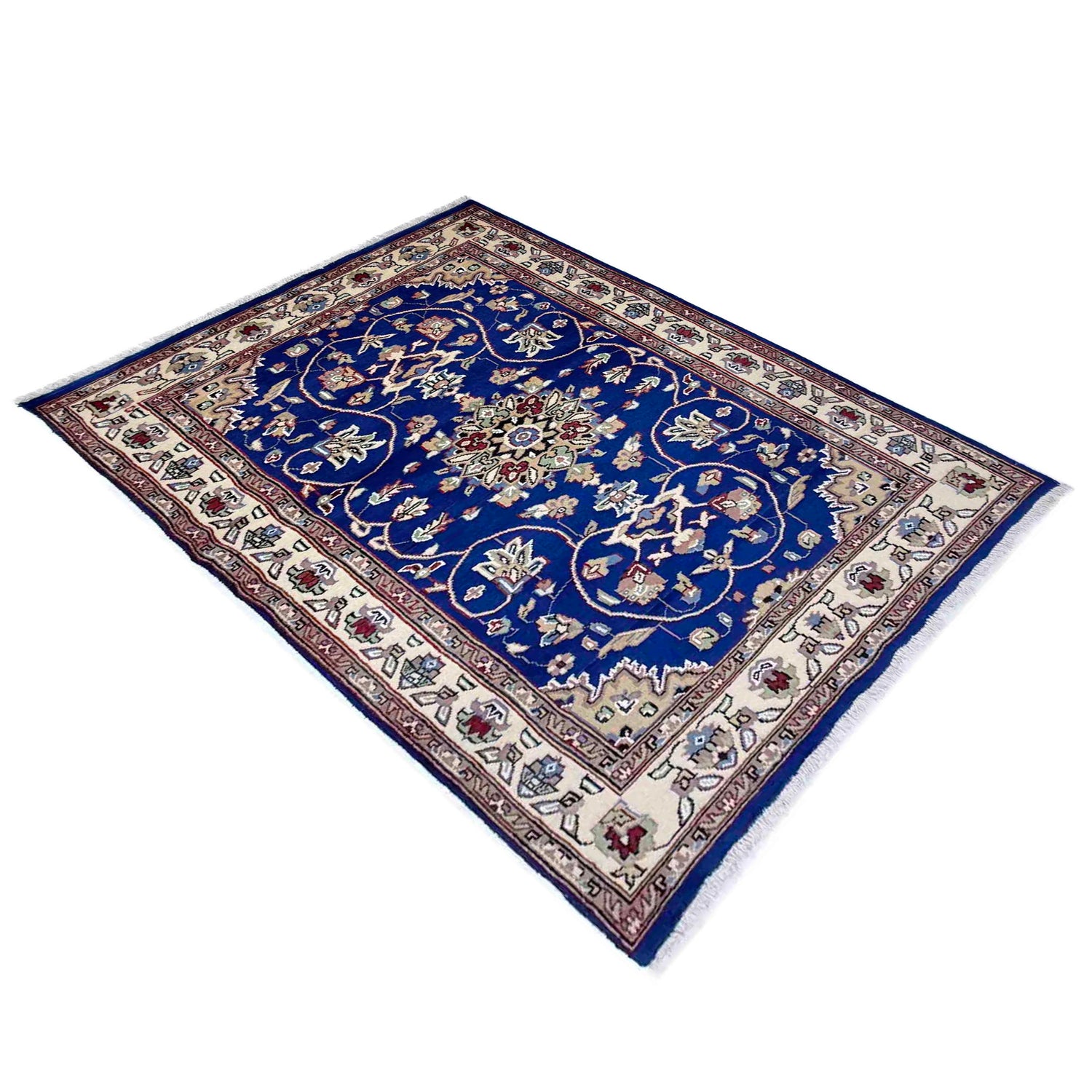 Pakistani Jaldar Carpet 4' 2" x 6' 1" (ft) - No. W38068