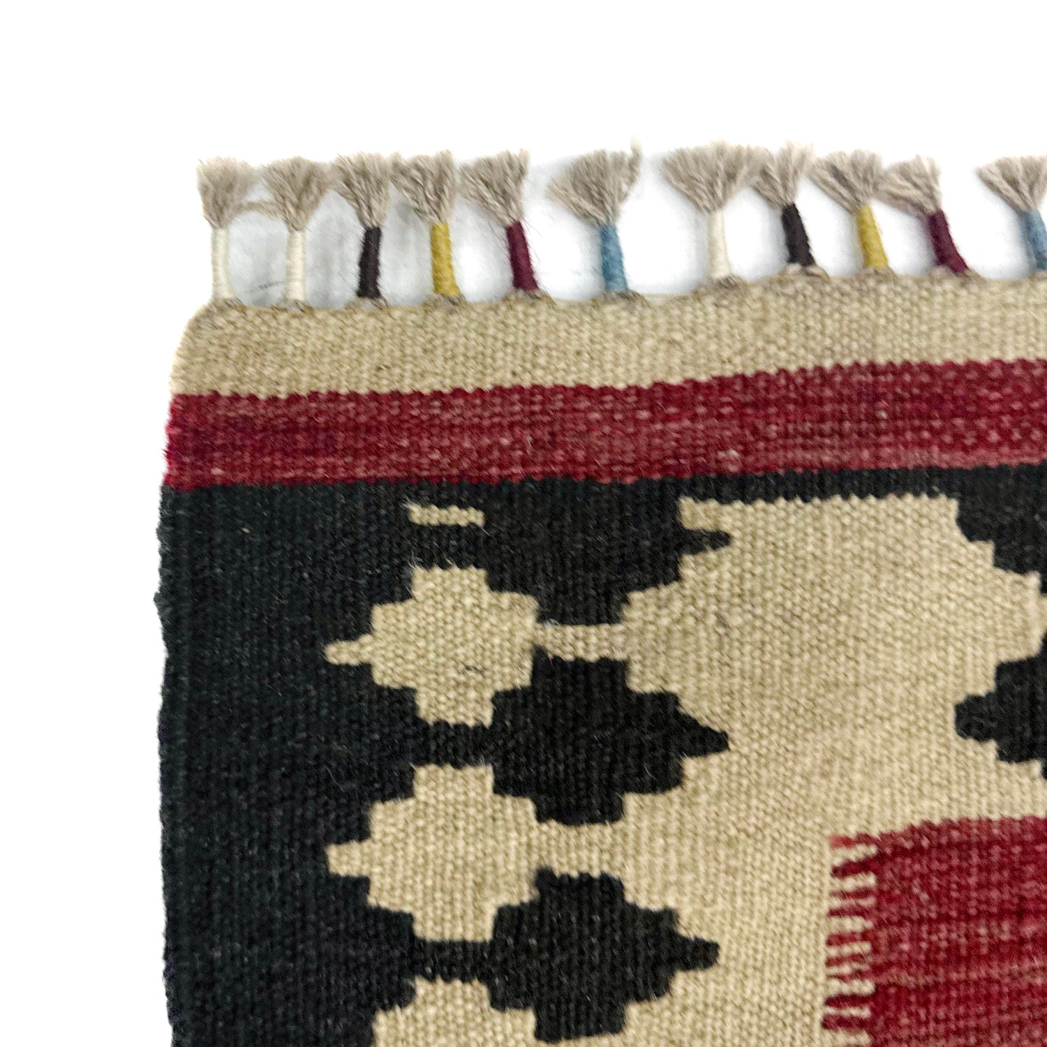 Handmade Vegetable Kelim 4' 10" x 6' 5" (ft) - No. W38074