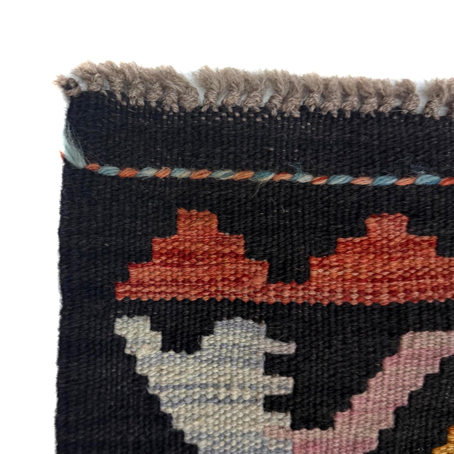 Handmade Vegetable Kilim 6' 7" x 9' 9" (ft) - No. W38107