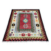 Handmade Vegetable Kilim 4' 11" x 6' 7" (ft) - No. W38127