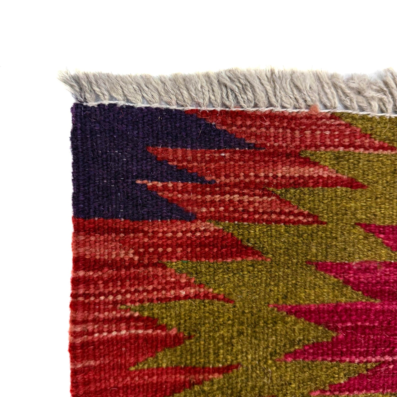 Handmade Vegetable Kilim 3' 5" x 4' 10" (ft) - No. W38148