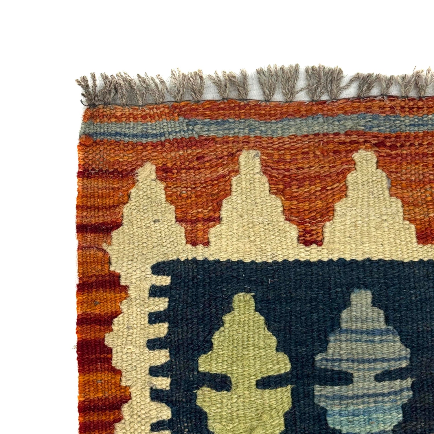 Handmade Vegetable Kilim 2' 7" x 4' 0" (ft) - No. W38161