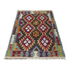 Handmade Vegetable Kelim 2' 11" x 4' 2" (ft) - No. W38162