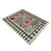 Handmade Vegetable Kilim 4' 10" x 6' 4" (ft) - No. W38195