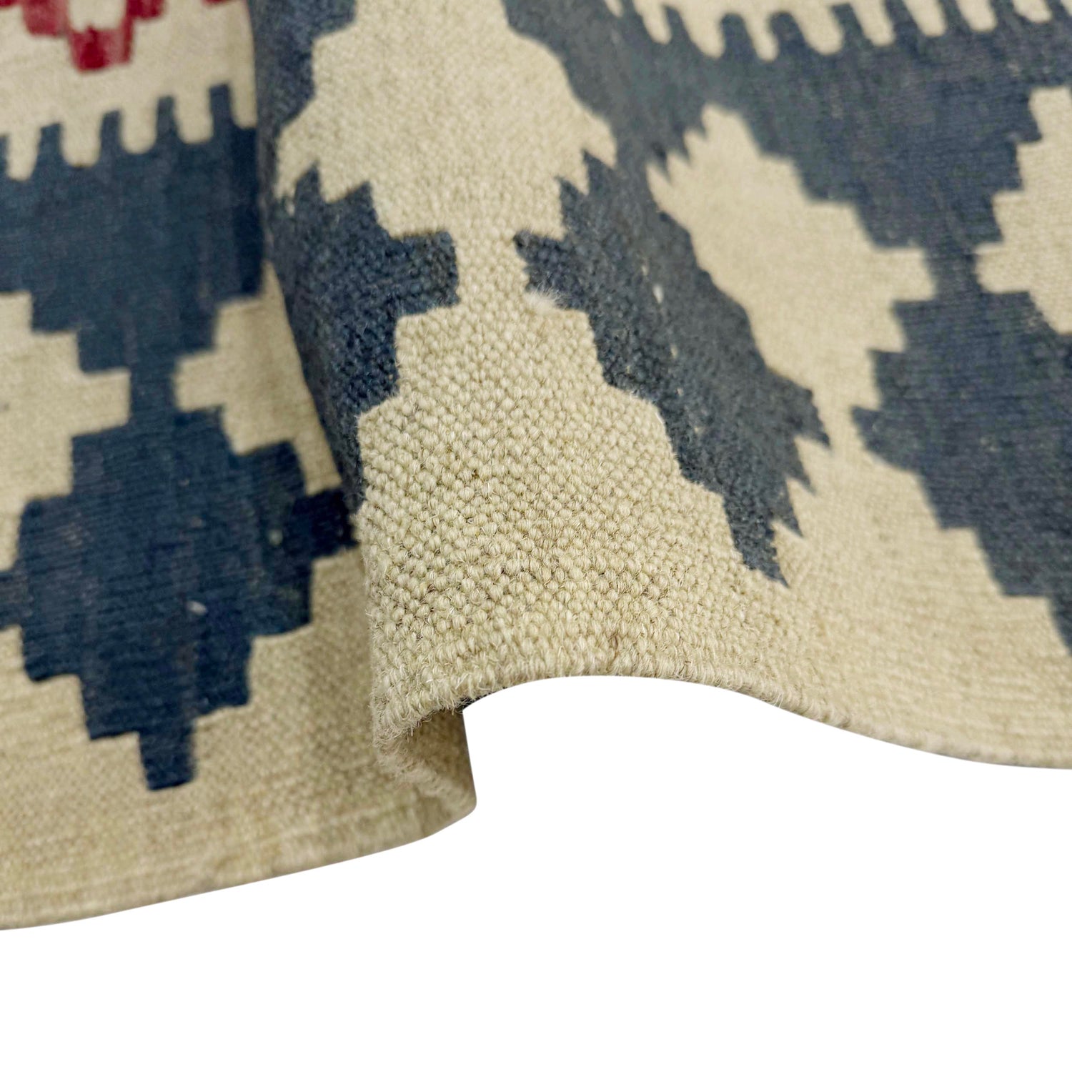 Handmade Vegetable Kilim 4' 10" x 6' 4" (ft) - No. W38195