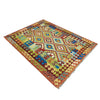 Handmade Vegetable Kelim 4' 11" x 6' 7" (ft) - No. W38207