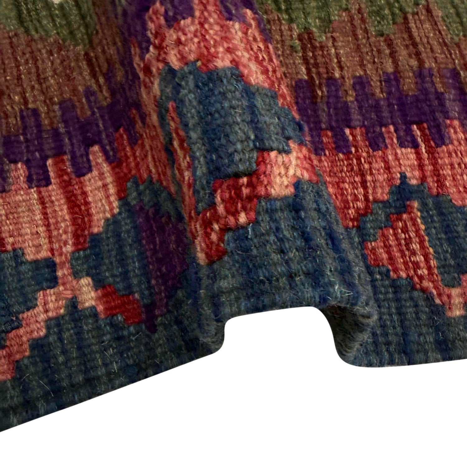Handmade Vegetable Kilim 2' 5" x 3' 10" (ft) - No. W38223
