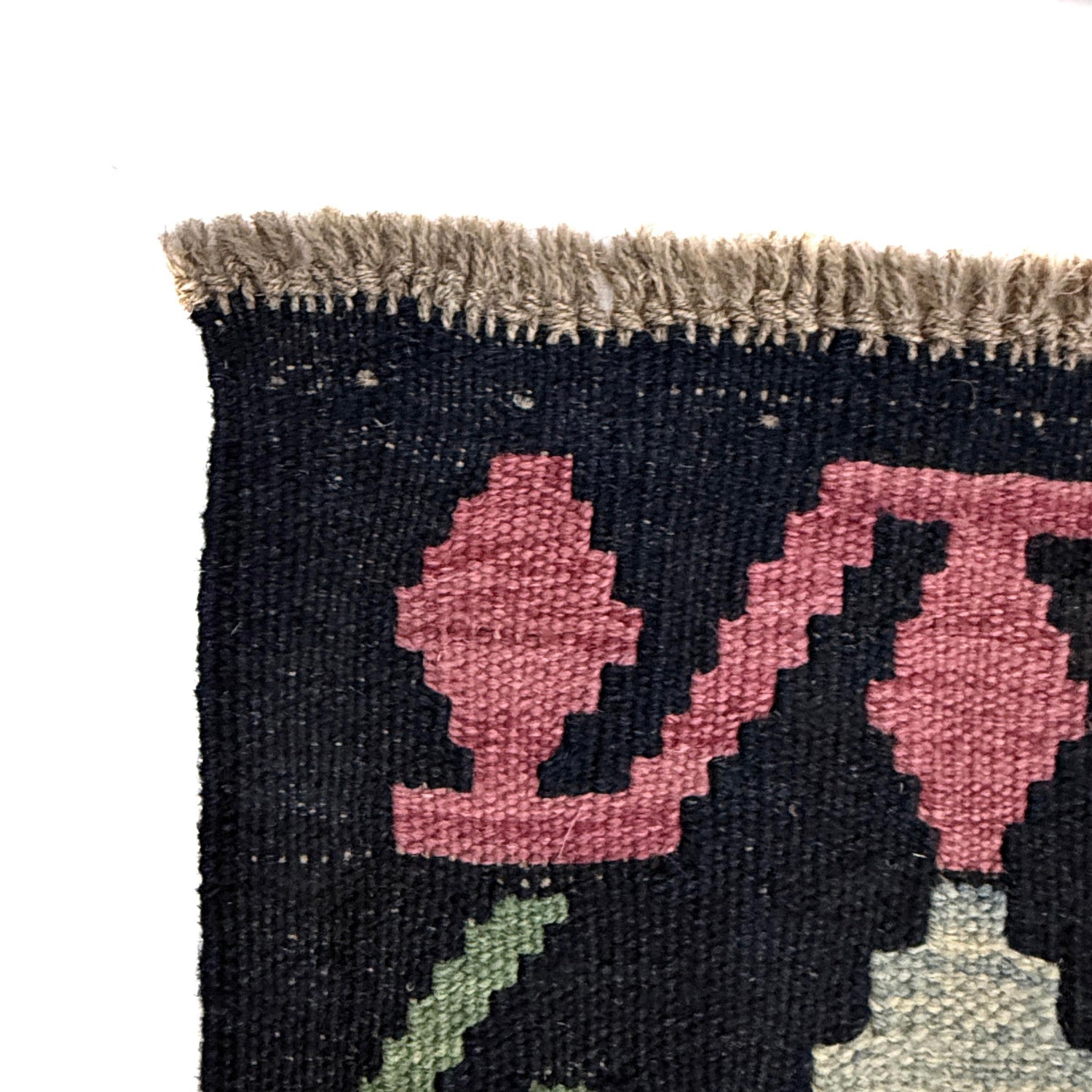 Handmade Vegetable Kilim 6' 6" x 9' 11" (ft) - No. W38230