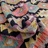 Handmade Vegetable Kelim 6' 8" x 9' 9" (ft) - No. W38231