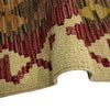 Handmade Vegetable Kelim 3' 5" x 3' 8" (ft) - No. W38237