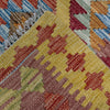 Handmade Vegetable Kilim 3' 3" x 3' 10" (ft) - No. W38241
