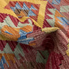 Handmade Vegetable Kilim 3' 3" x 3' 10" (ft) - No. W38241