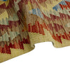Handmade Vegetable Kelim 3' 3" x 3' 10" (ft) - No. W38243