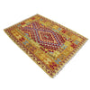 Handmade Vegetable Kelim 3' 6" x 5' 1" (ft) - No. W38246