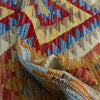 Handmade Vegetable Kelim 3' 7" x 4' 4" (ft) - No. W38248
