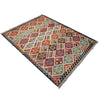 Handmade Vegetable Kelim 5' 9" x 8' 2" (ft) - No. W38939