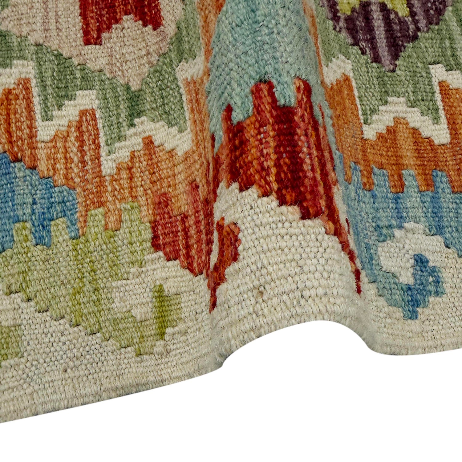 Handmade Vegetable Kelim 2' 7" x 4' 0" (ft) - No. W39910