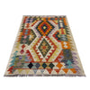 Handmade Vegetable Kilim 2' 10" x 3' 11" (ft) - No. W39915