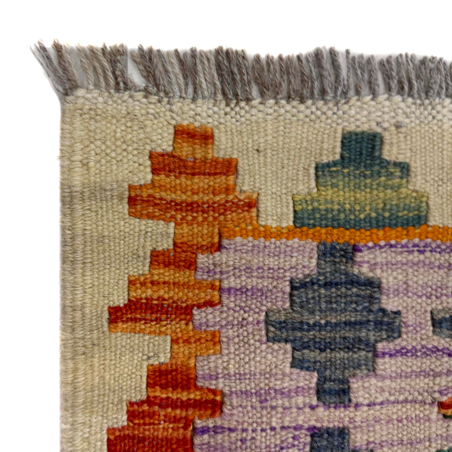 Handmade Vegetable Kilim 2' 10" x 3' 11" (ft) - No. W39915