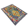 Handmade Vegetable Kilim 2' 8" x 3' 10" (ft) - No. W39917
