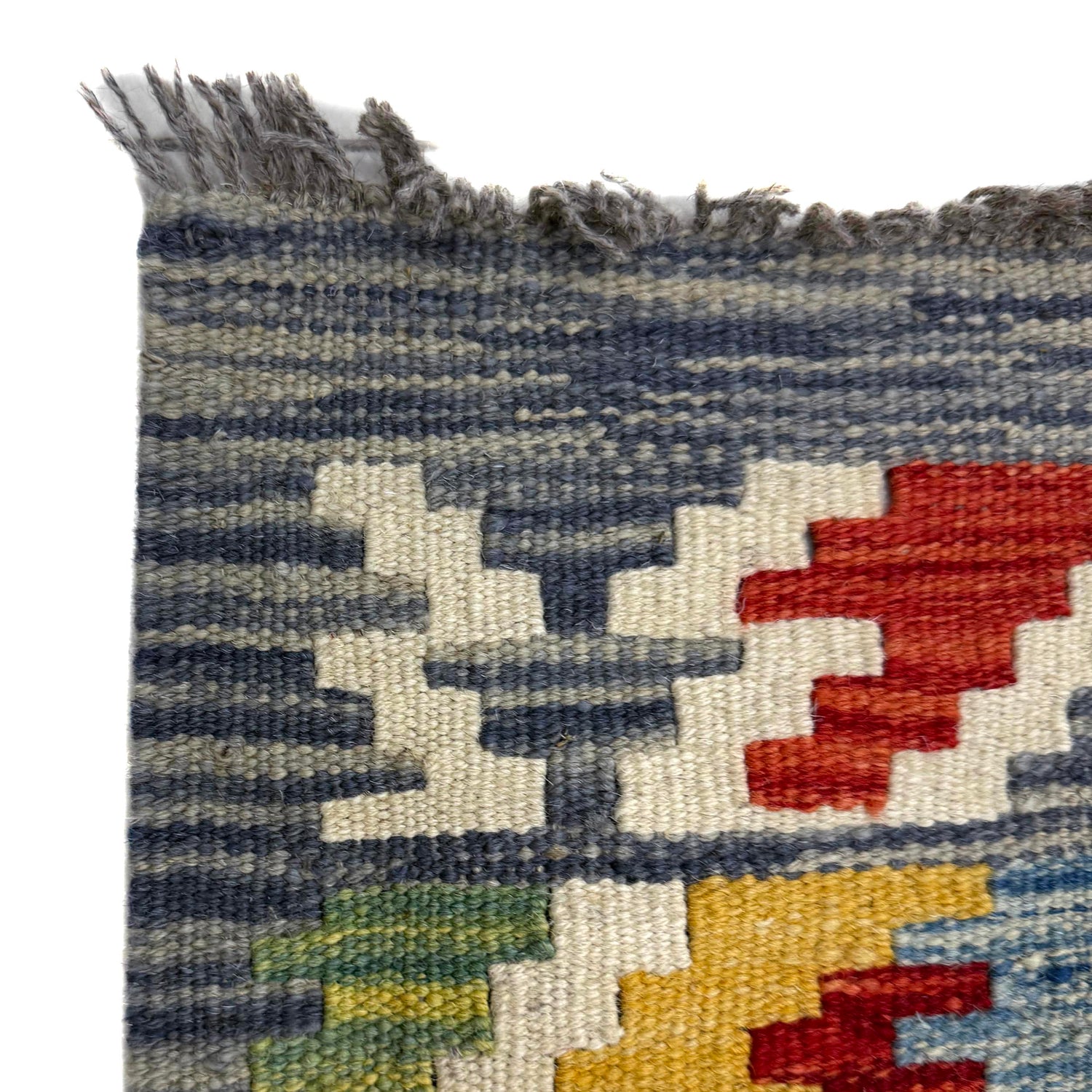Handmade Vegetable Kilim 2' 8" x 3' 10" (ft) - No. W39917