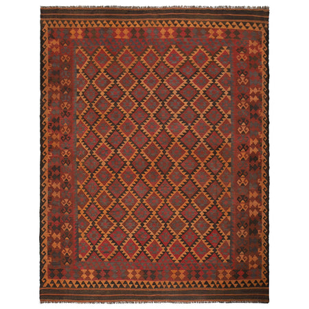Vintage Kilim 6' 7" x 8' 8" (ft) - No. Y11884